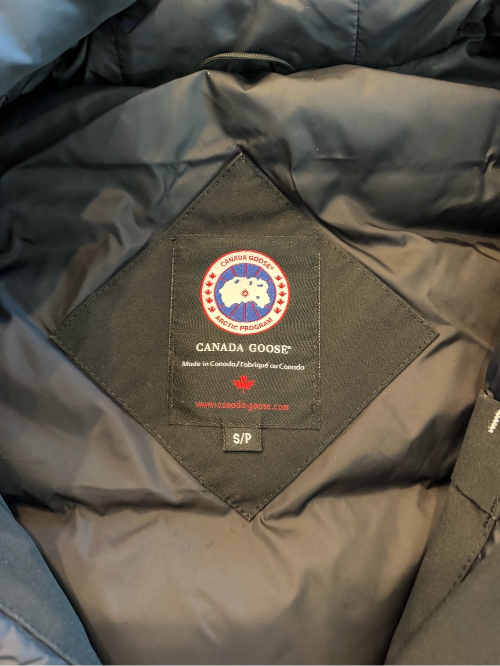 Canada Goose Black Winter Coat Women’s Small Fur Hood - Picture 7 of 13